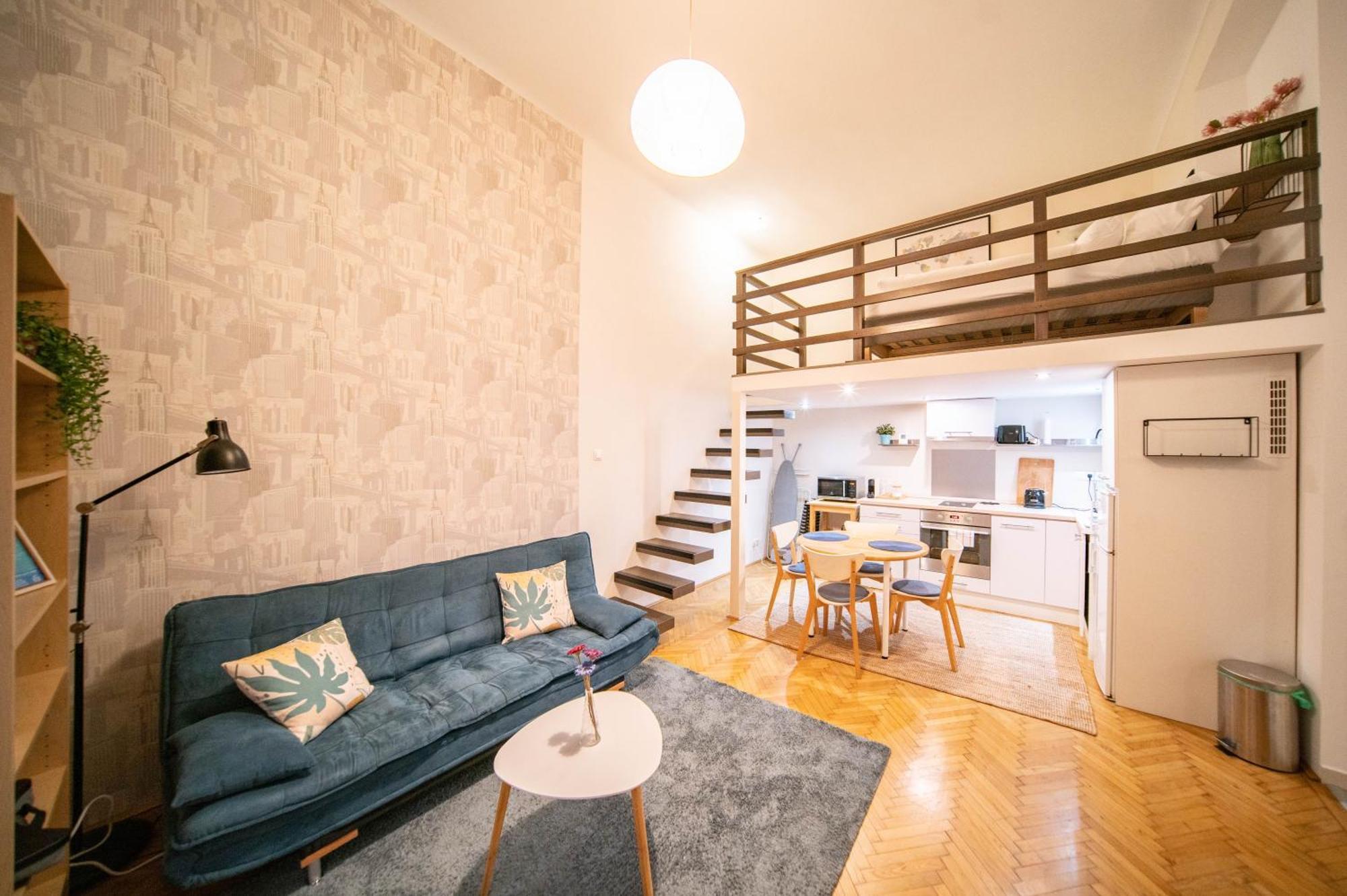 Free Parking Broadway - Ac, 2people, Fast Wifi, Smart Tv Apartmán